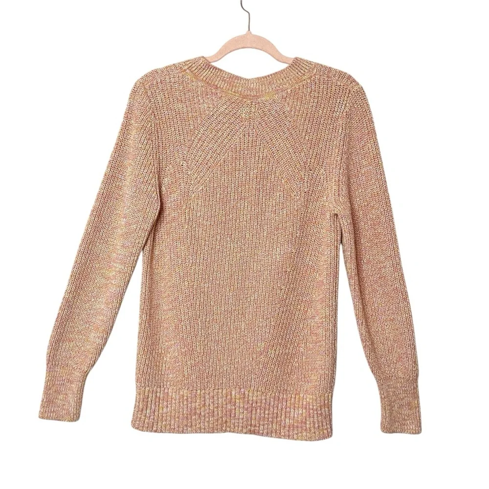 ❌NWOT GAP Chunky Knit Cotton Crewneck Sweater, Medium Tall Cotton - Picture 4 of 9